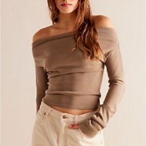 We The Free Gigi Long Sleeve Size Large color green